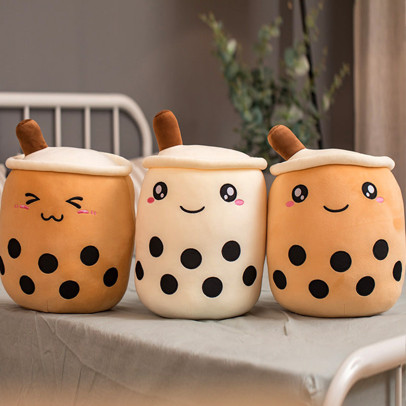 Perle milch tee tasse kissen