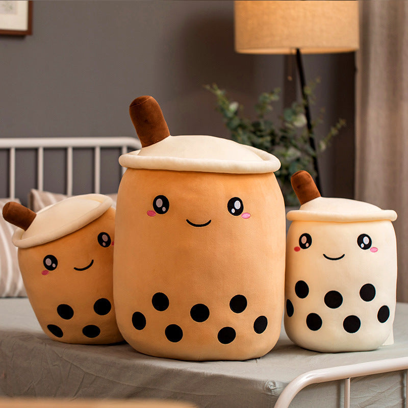 Perle milch tee tasse kissen