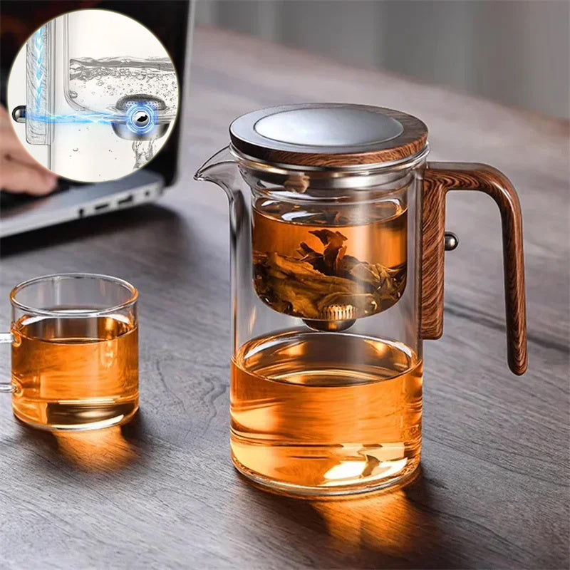 Teekanne All-Glas Hitze beständiger Filter
