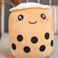 Perle milch tee tasse kissen