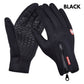 Touchscreen Reiten Motorrad Schiebe Wasserdichte Handschuhe Fleece
