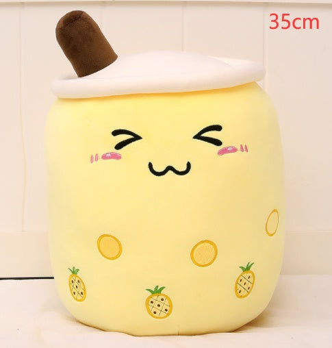 Perle milch tee tasse kissen