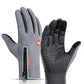 Touchscreen Reiten Motorrad Schiebe Wasserdichte Handschuhe Fleece
