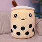 Perle milch tee tasse kissen