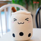 Perle milch tee tasse kissen