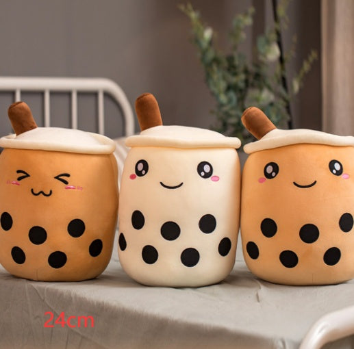 Perle milch tee tasse kissen