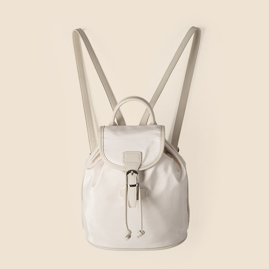Nylon Kordelzug Bundle Rucksack Lässig Vielseitig Einfach Einfarbig Große Kapazität