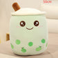 Perle milch tee tasse kissen