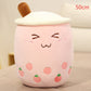 Perle milch tee tasse kissen