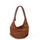 Damen Wildleder Schulter Crossbody Dumpling Bag