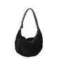 Damen Wildleder Schulter Crossbody Dumpling Bag