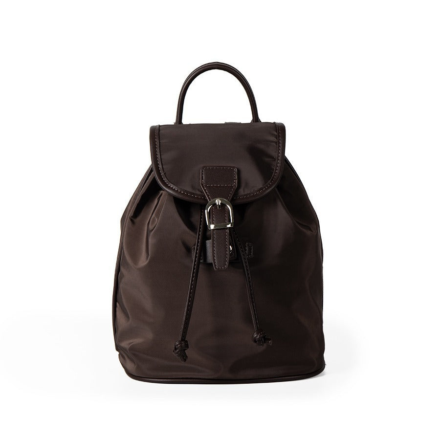Nylon Kordelzug Bundle Rucksack Lässig Vielseitig Einfach Einfarbig Große Kapazität