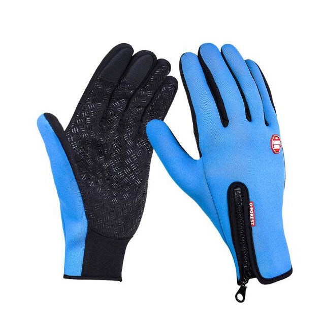 Touchscreen Reiten Motorrad Schiebe Wasserdichte Handschuhe Fleece