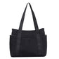 Neue japanische Stil einfarbige Einkaufstasche Umhängetasche Casual Einfache Canvas Handtasche