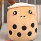 Perle milch tee tasse kissen