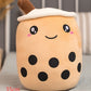 Perle milch tee tasse kissen