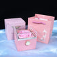 Rotierende Seife Blume Rose Geschenkbox Kreative Rotierende Rose Schmuck Verpackung Box Valentinstag Geschenk für Frauen