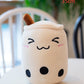 Perle milch tee tasse kissen