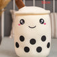 Perle milch tee tasse kissen